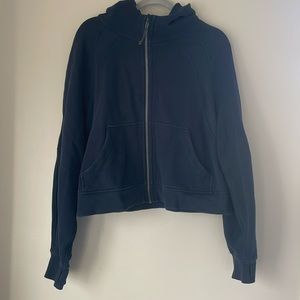 Lululemon Oversized Scuba cropped full zip